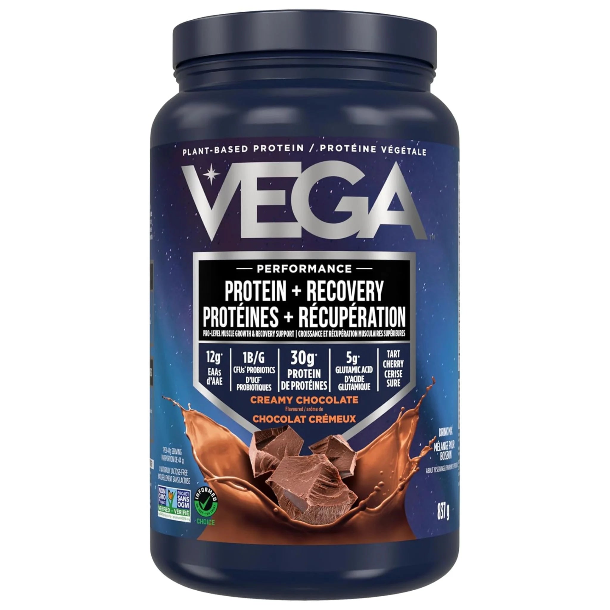Vega Sport Protein Chocolate 837 g - Nature's Source Inc
