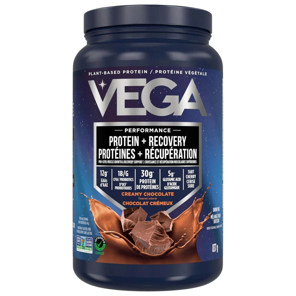 Vega Sport Protein Chocolate 837 g - Nature's Source Inc