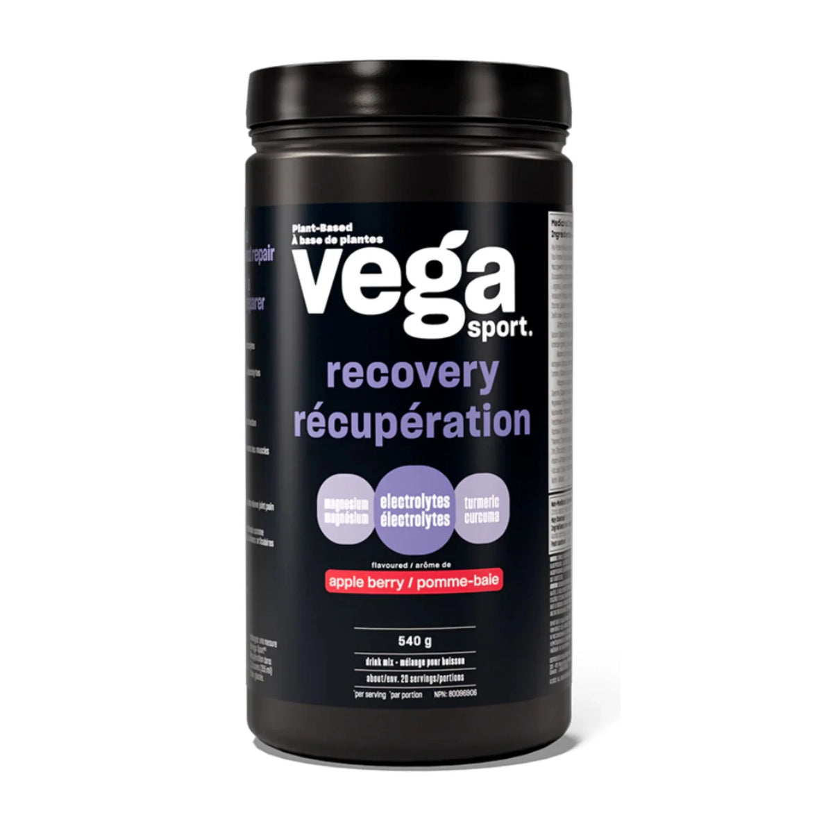 Vega Sport Recovery Apple Berry 540g