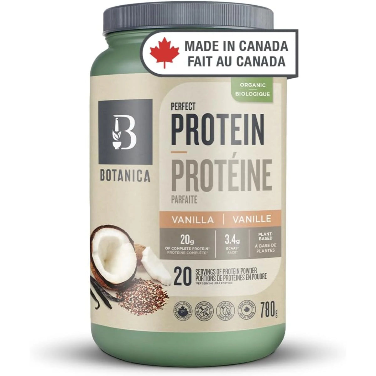 Botanica Perfect Protein Vanilla 780g - Nature's Source Inc