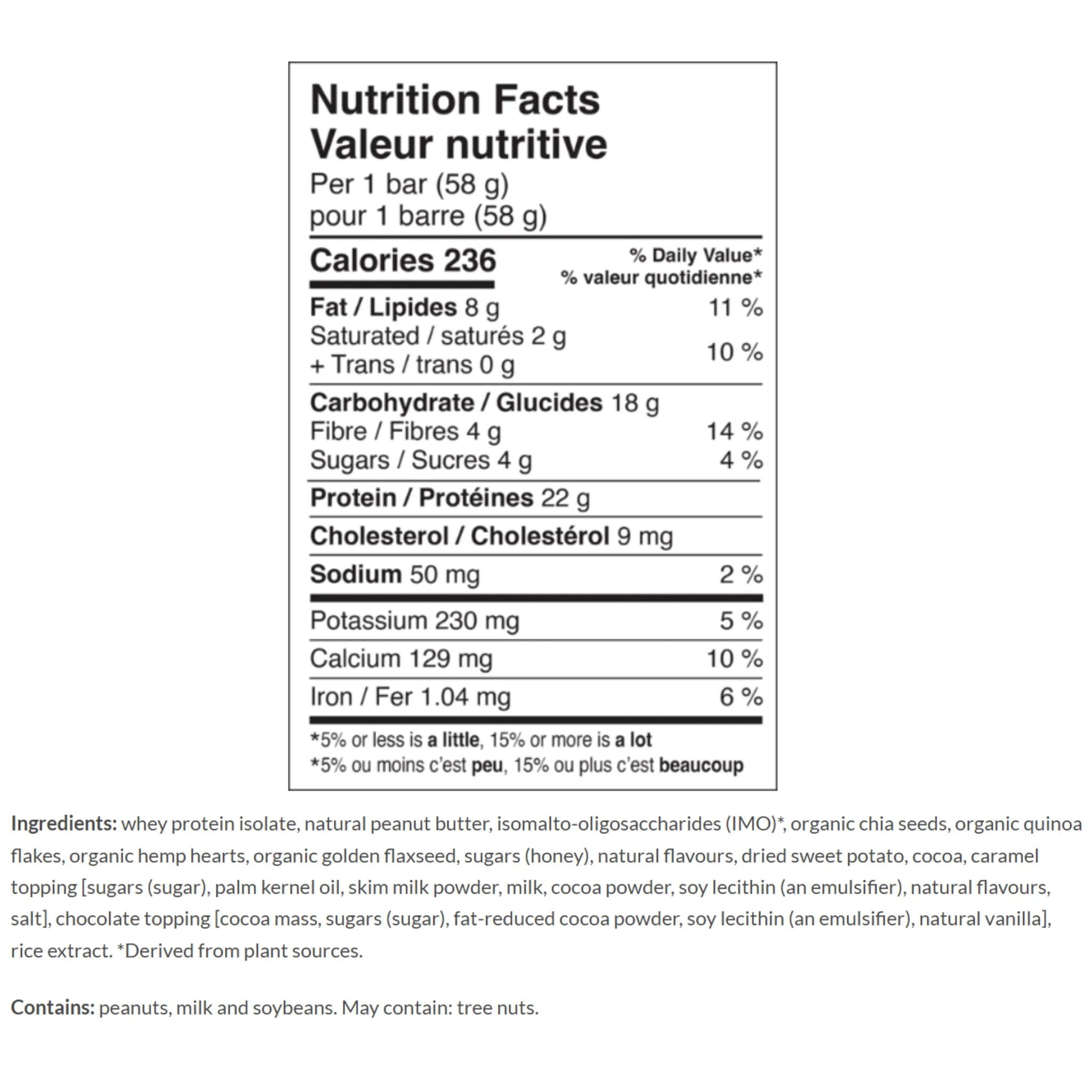 Daryl's Bars Double Chocolate Brownie 58g