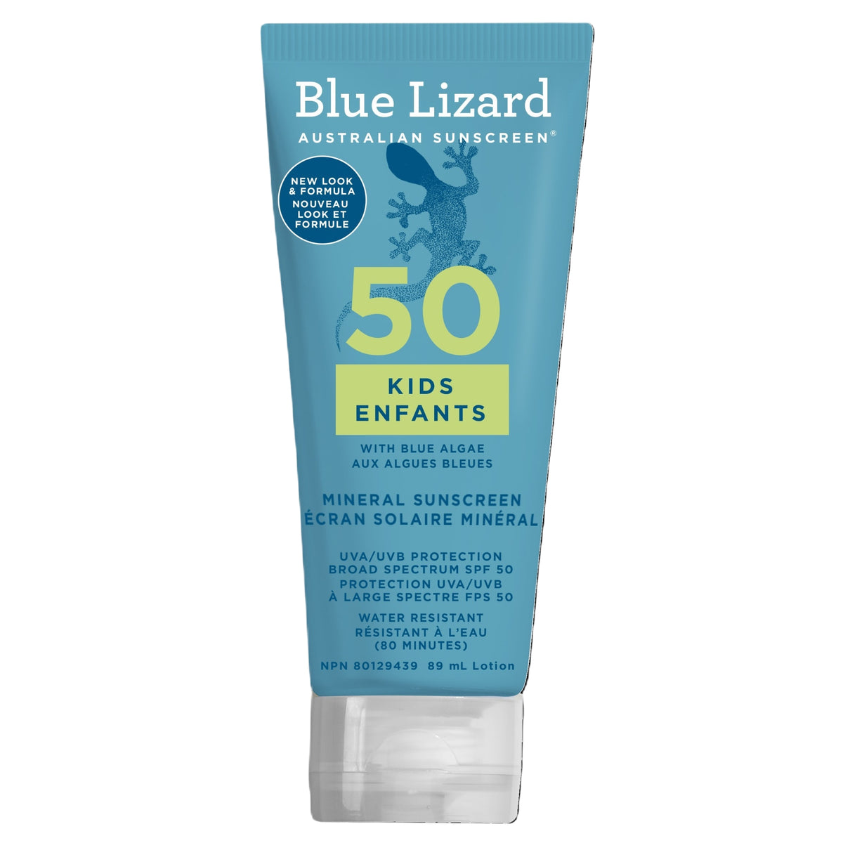 Blue Lizard Sunscreen Kids Lotion SPF 50 89ml - Nature's Source Inc