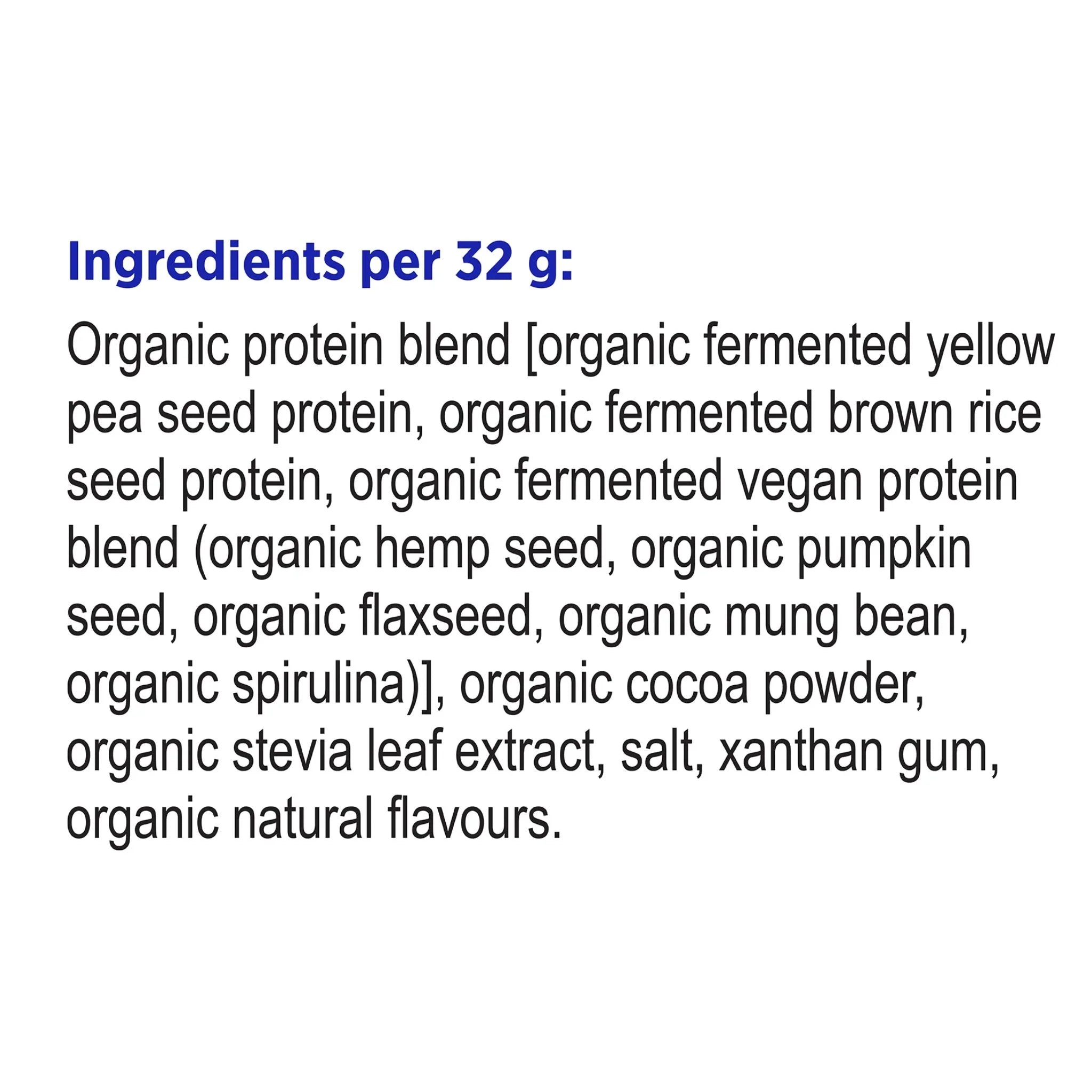 Genuine health Vegan Proteins+ Chocolate 900g - Nature's Source Inc