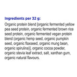 Genuine health Vegan Proteins+ Chocolate 900g - Nature's Source Inc