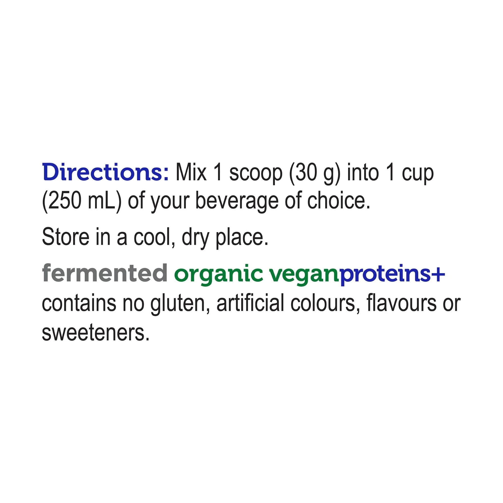 Genuine Health Vegan Protein Vanilla 900g - Nature's Source Inc