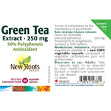 New Roots Green Tea 250 Mg 90C