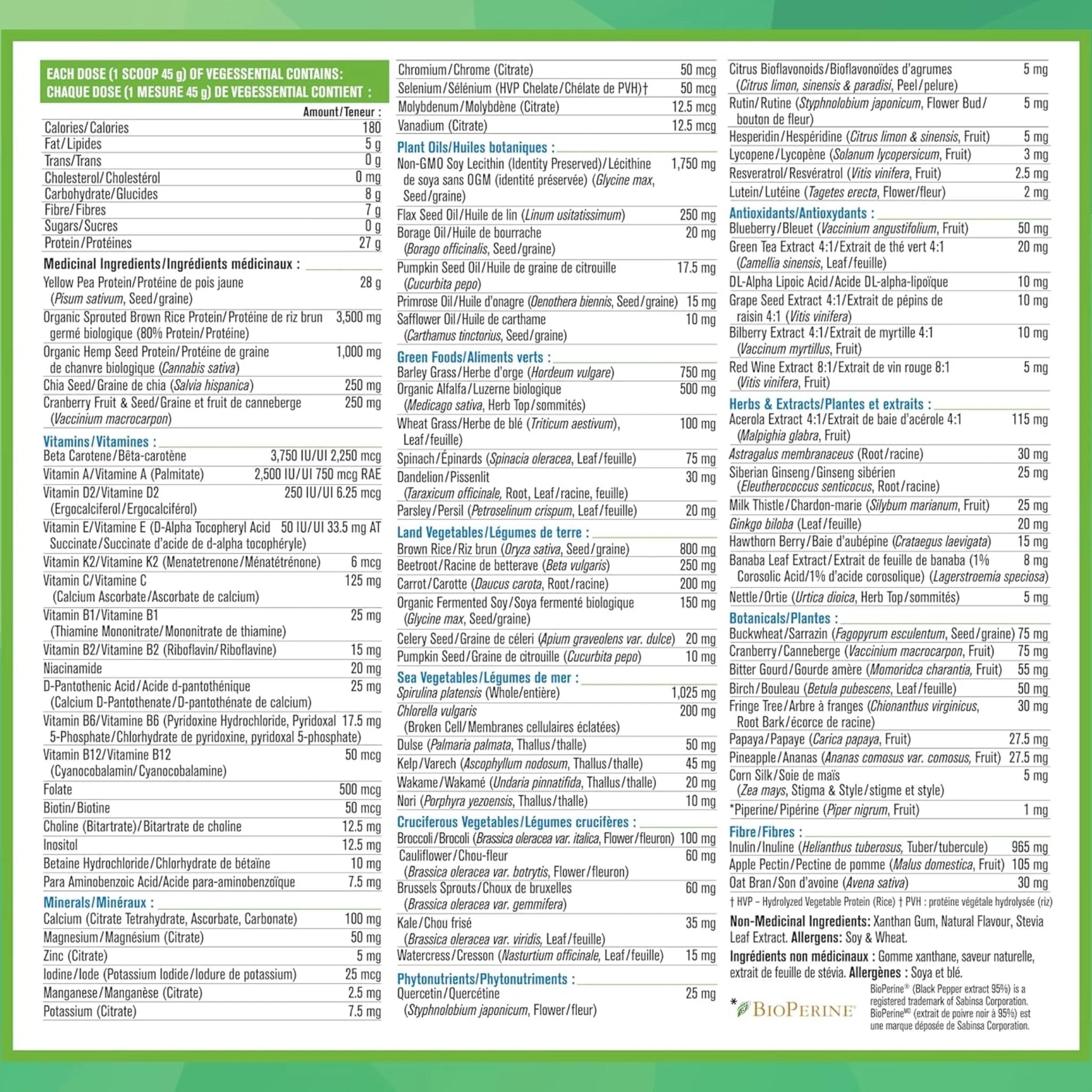 Progressive VegEssential Berry 840g - Nature's Source Inc