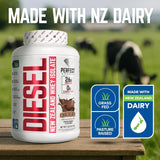 Perfect Sports Diesel New Zealand Whey Isolate, Chocolate, 5lbs