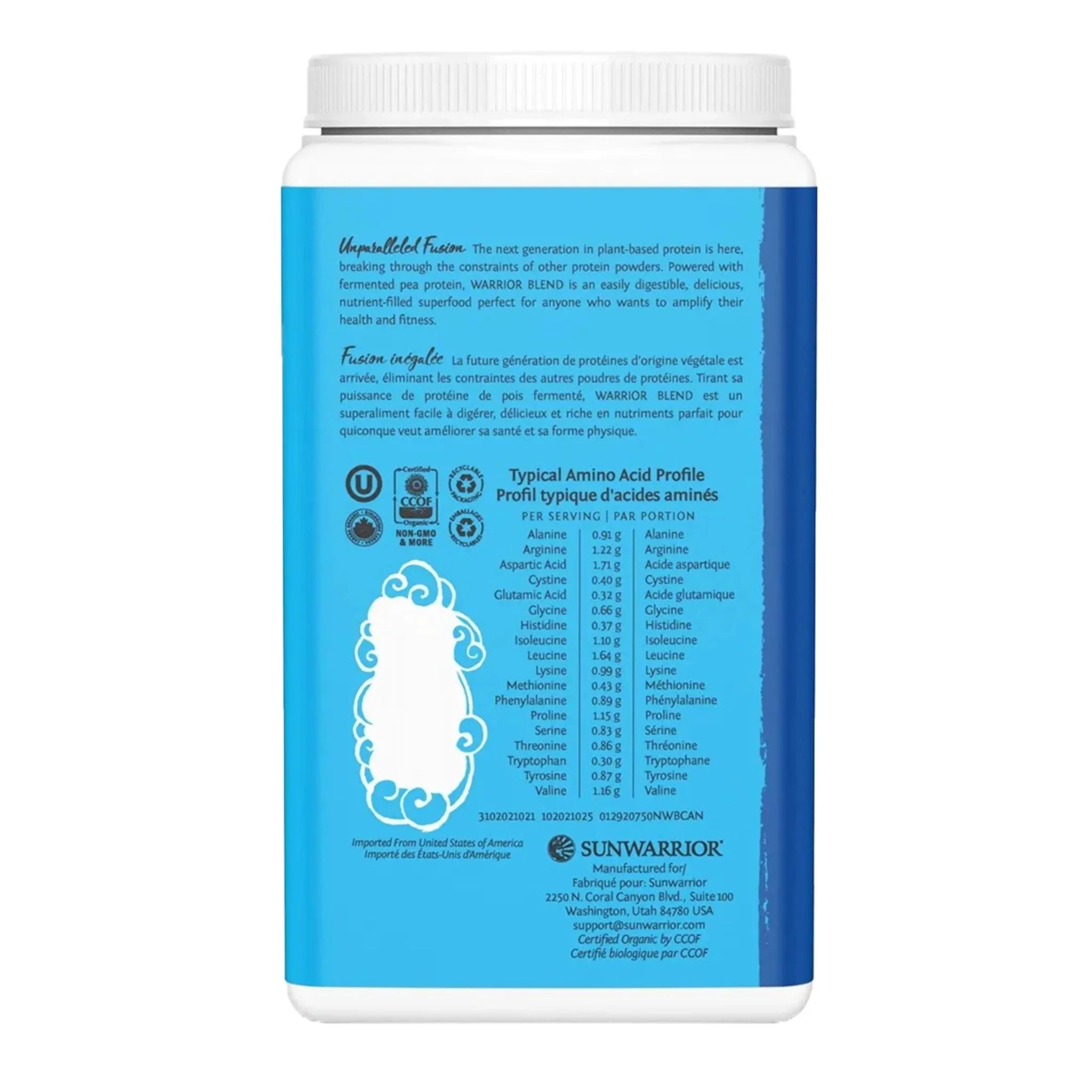 Sunwarrior Blend Natural 750G