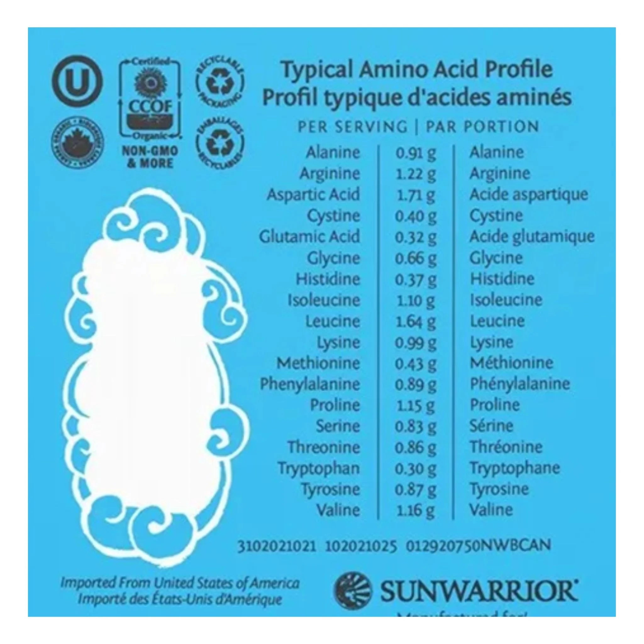 Sunwarrior Blend Natural 750G