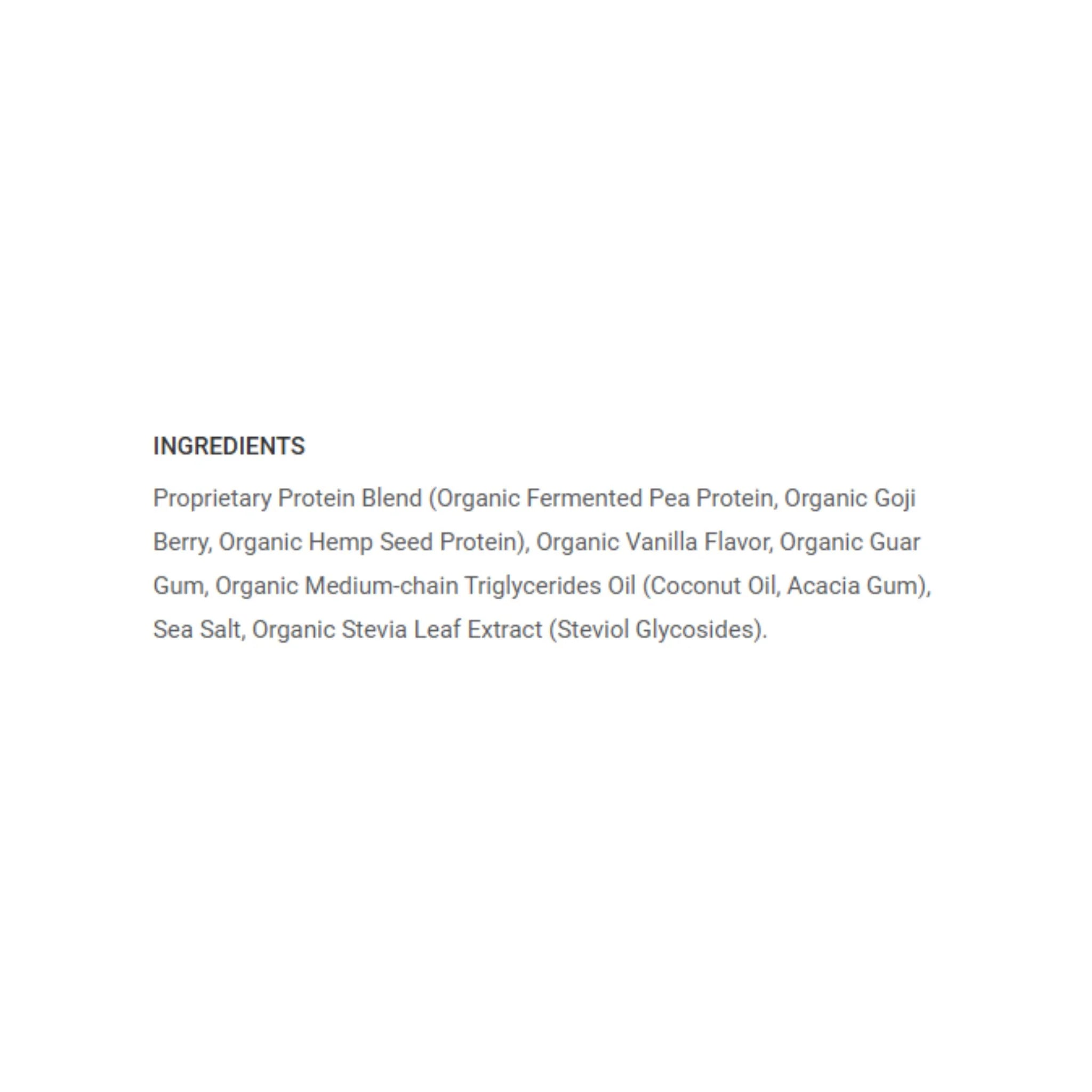 Sunwarrior Blend Vanilla 750G - Nature's Source Inc