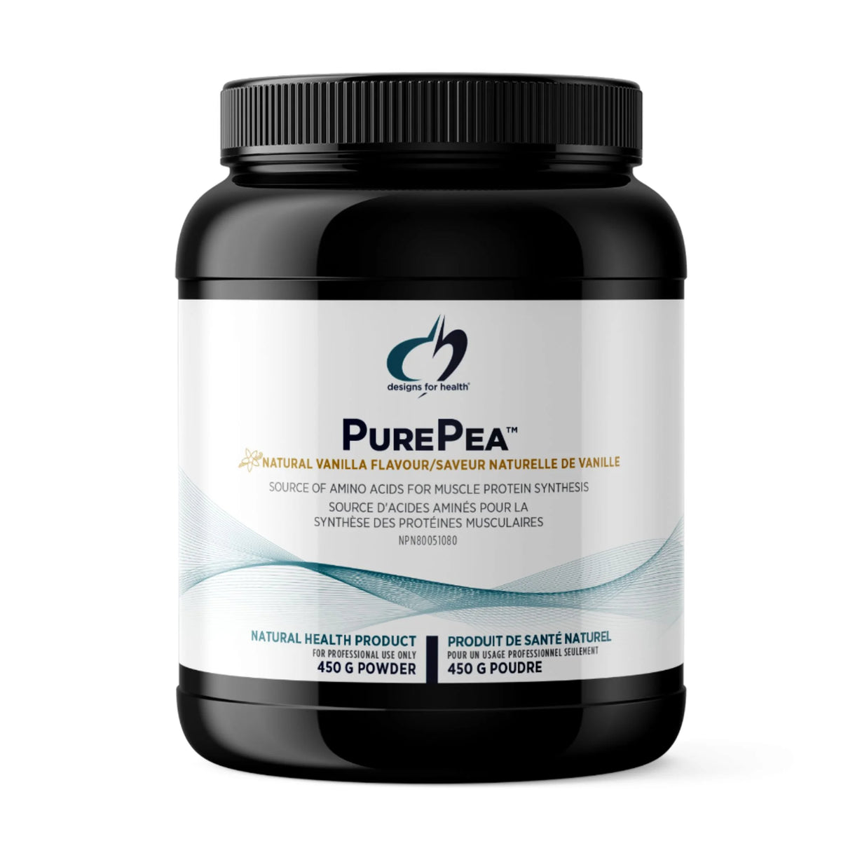 Designs for Health PurePea Protein Vanilla 450g