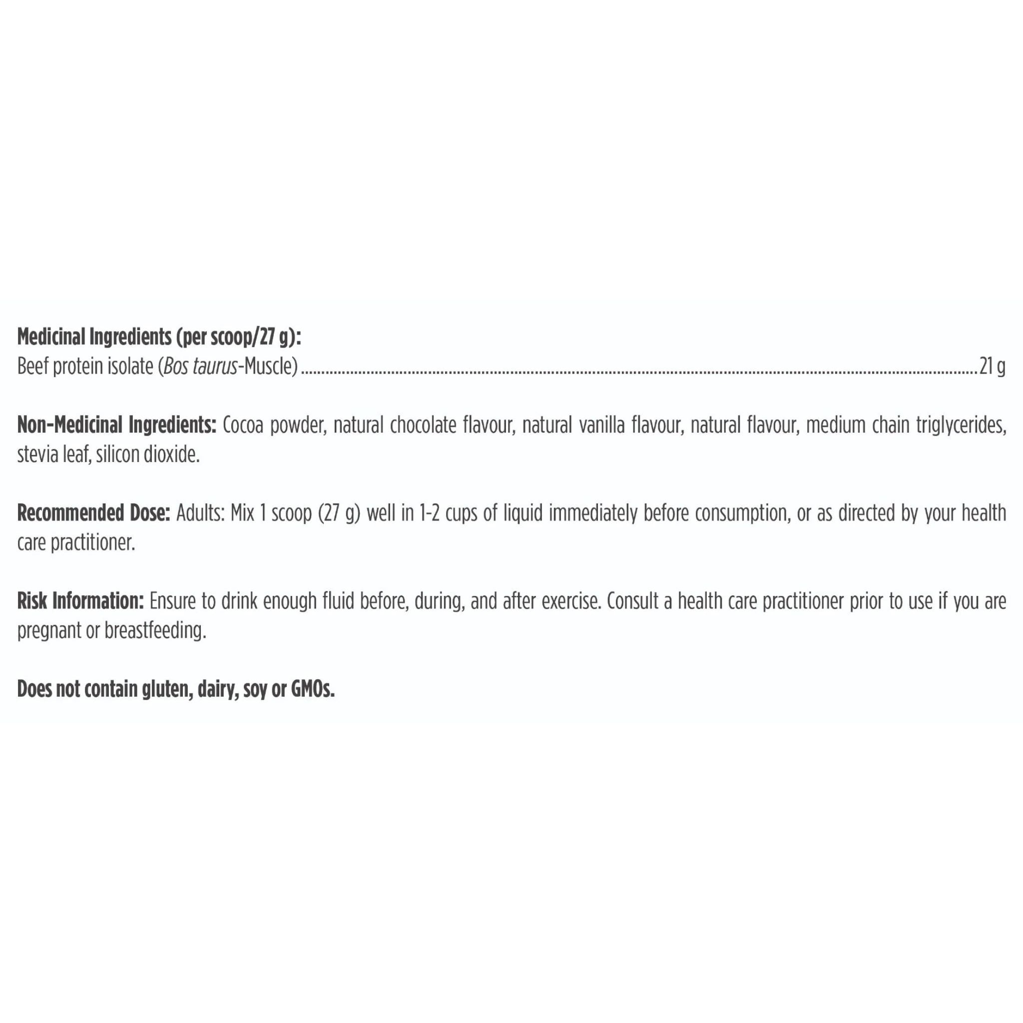 Designs for Health PurePaleo Protein Chocolate 810 Grams - Nature's Source Inc