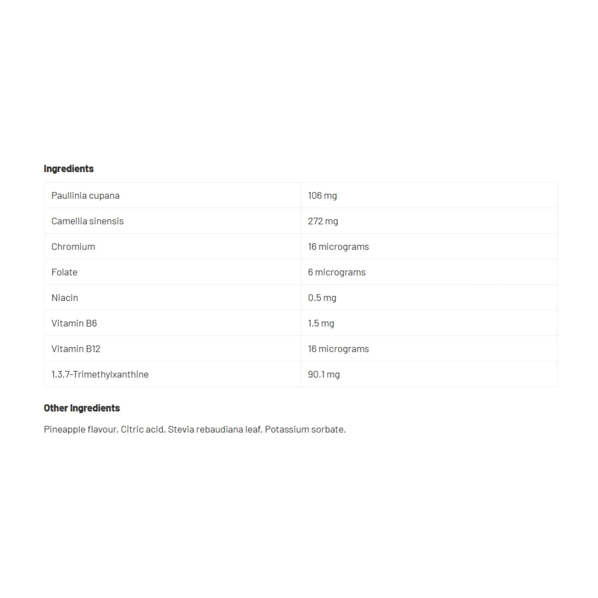 Schinoussa Fat Metabolite Pre-Workout Pineapple 500ml - Nature's Source Inc