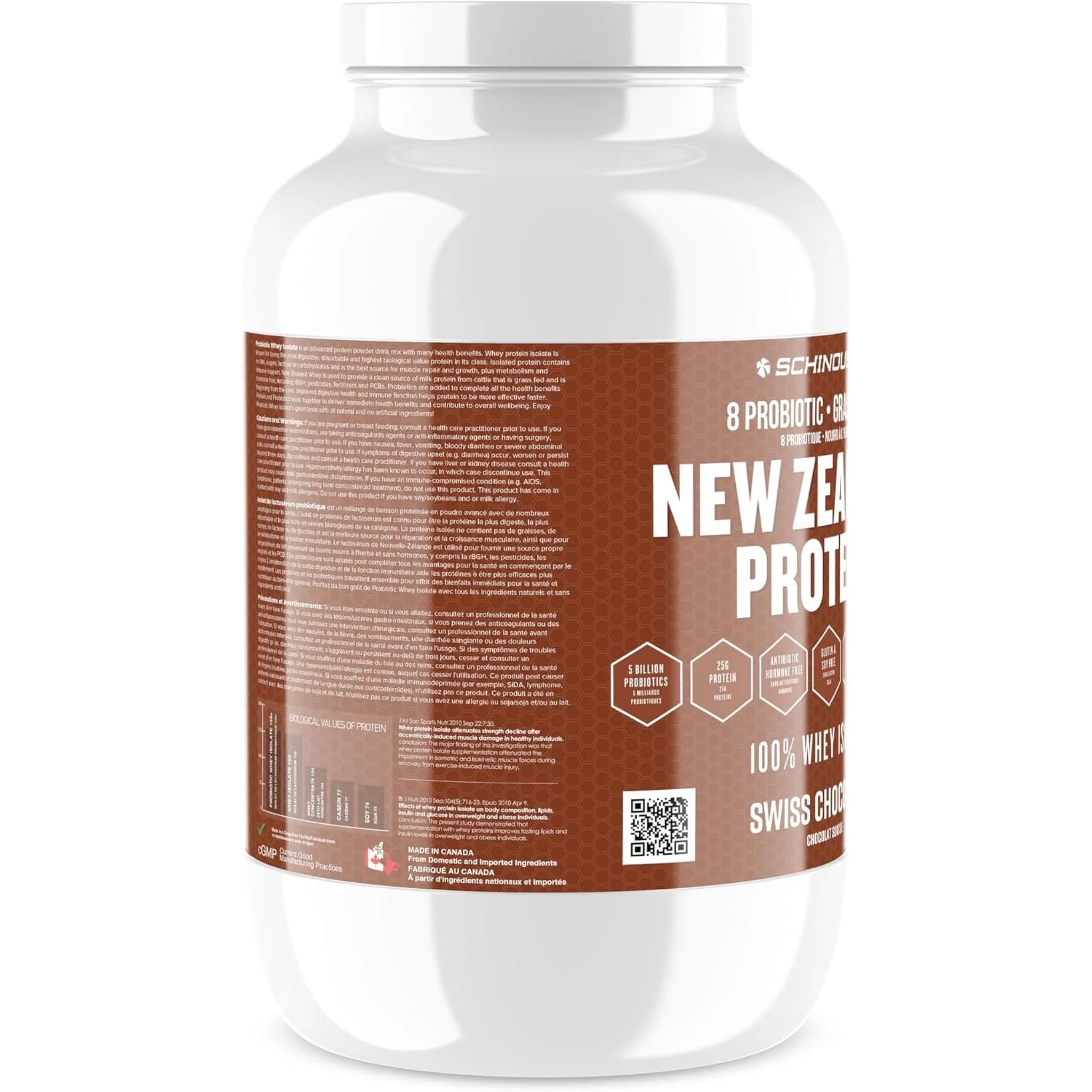 Schinoussa Probiotic Whey Isolate Chocolate 910g