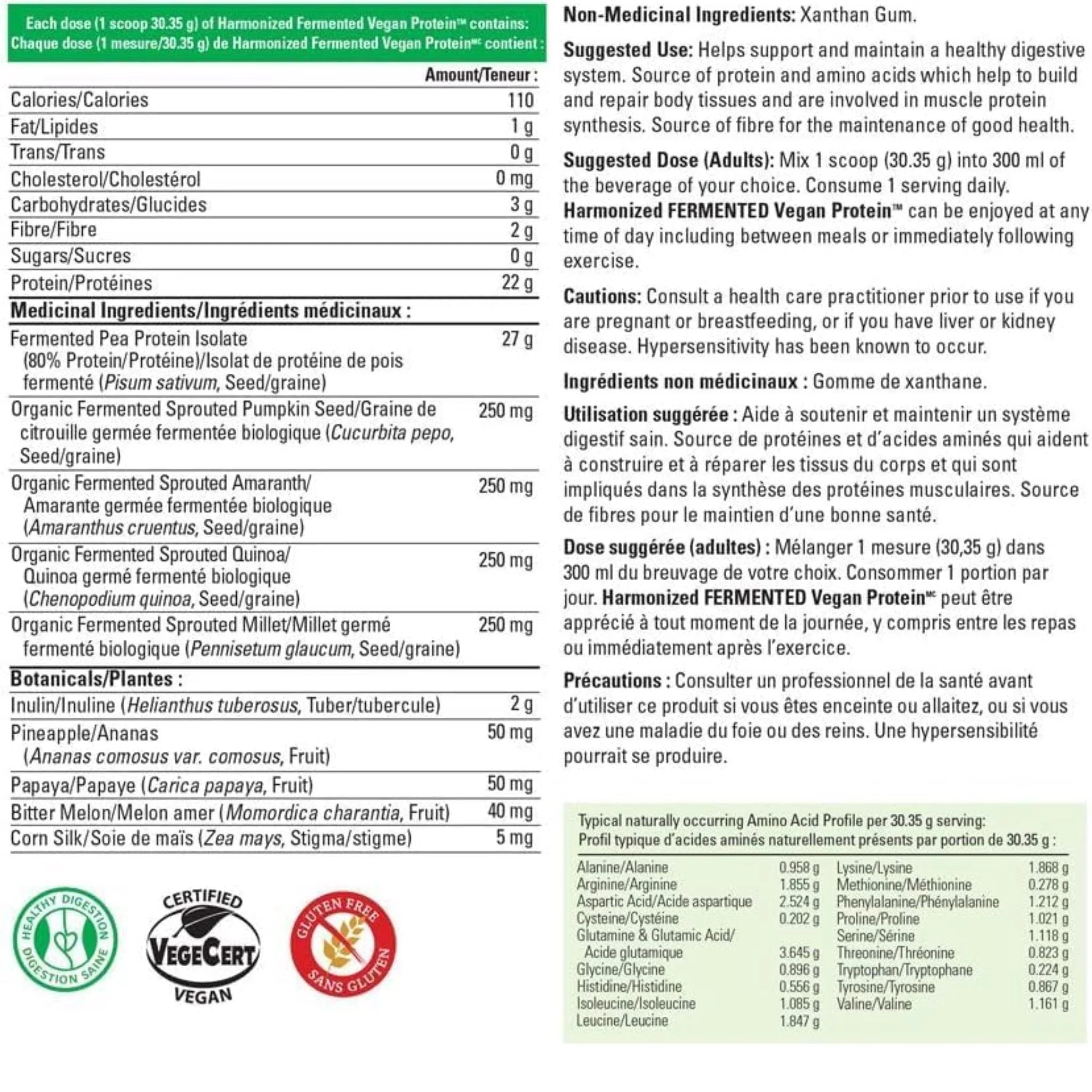 Progressive Fermented Vegan Unflavored 680g