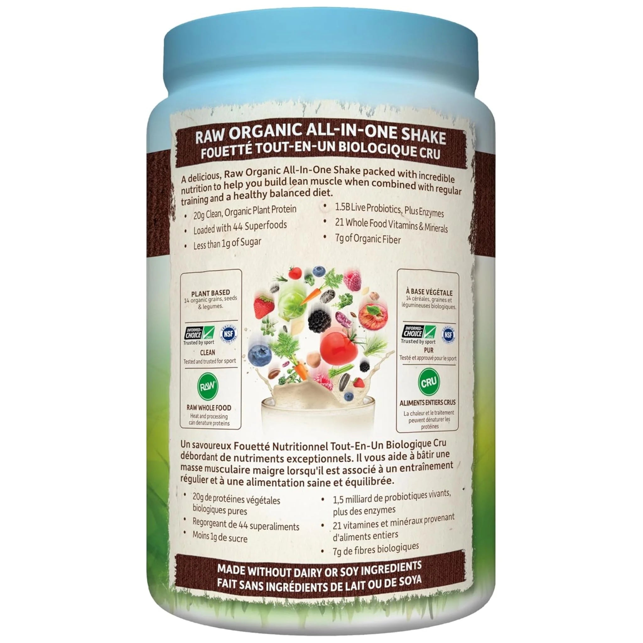 Garden of Life Raw All - In - One Chocolate 1017g - Nature's Source Inc