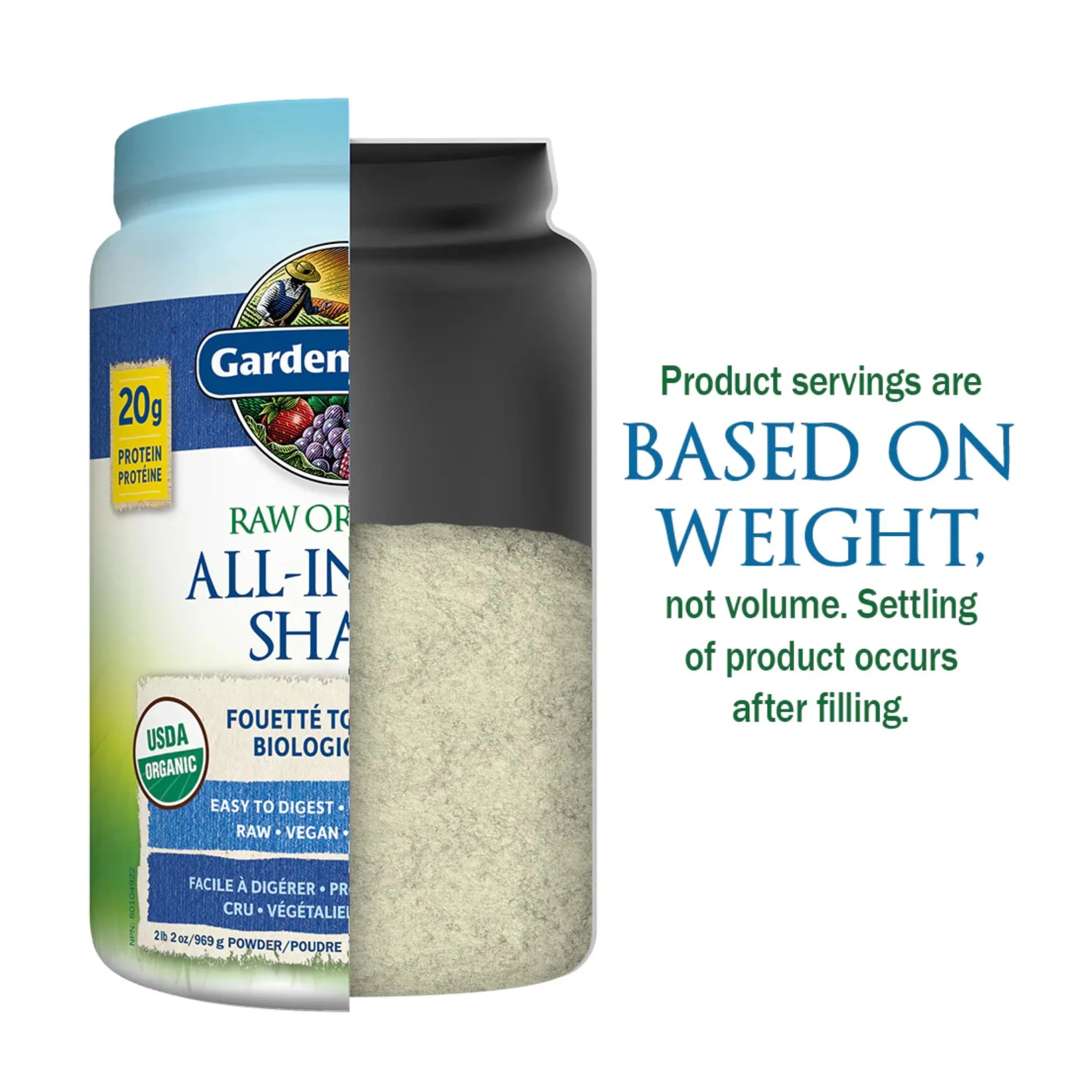 Garden of Life Raw All-In-One Vanilla 969g