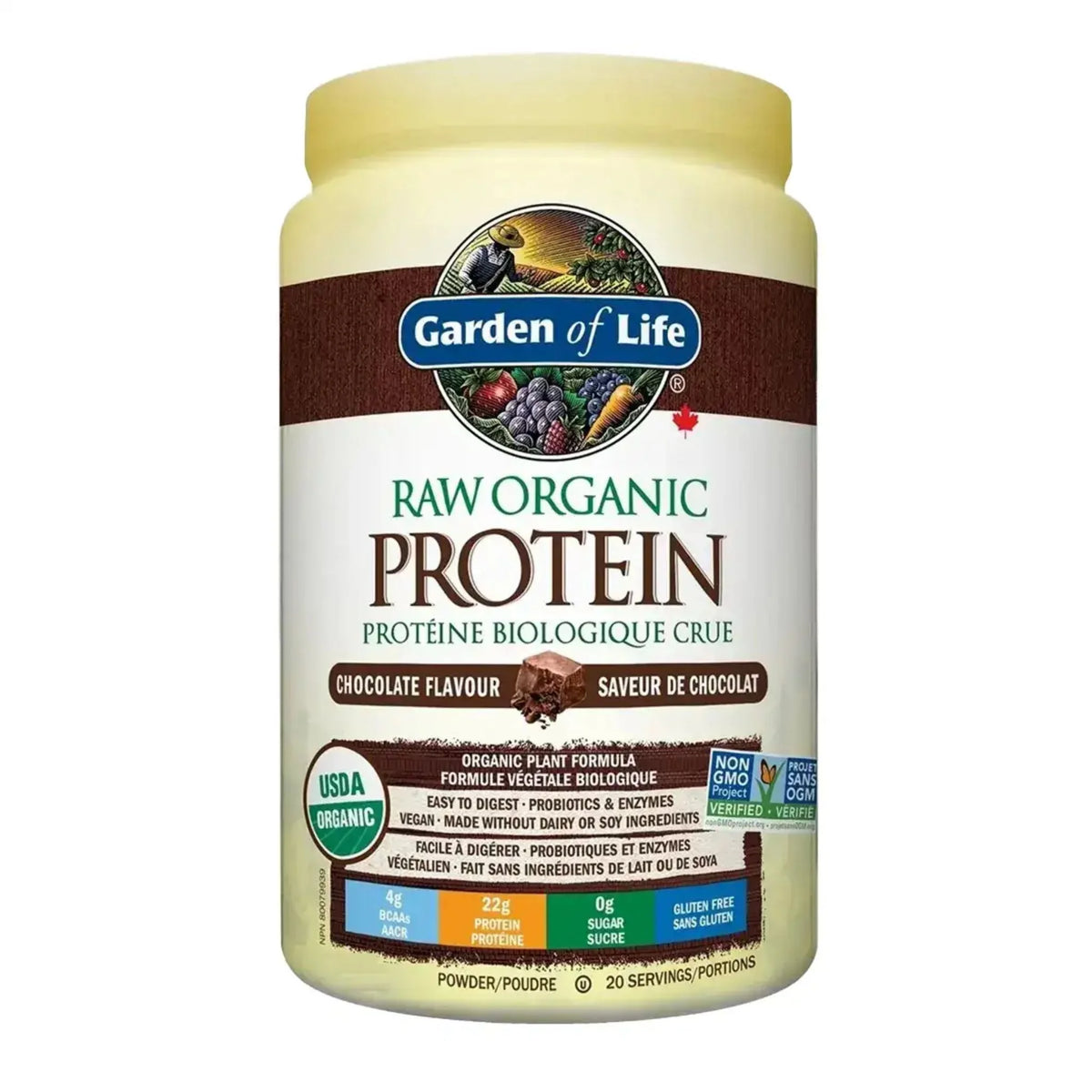 Garden of Life Raw Organic Protein Chocolate 664g