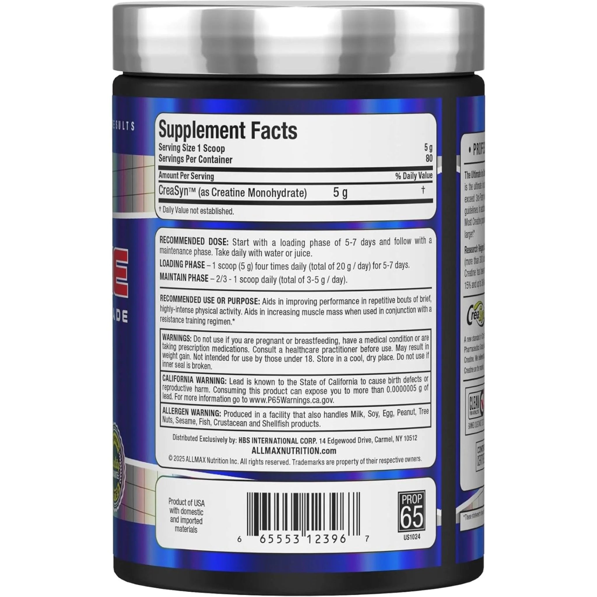 Allmax Creatine 400g