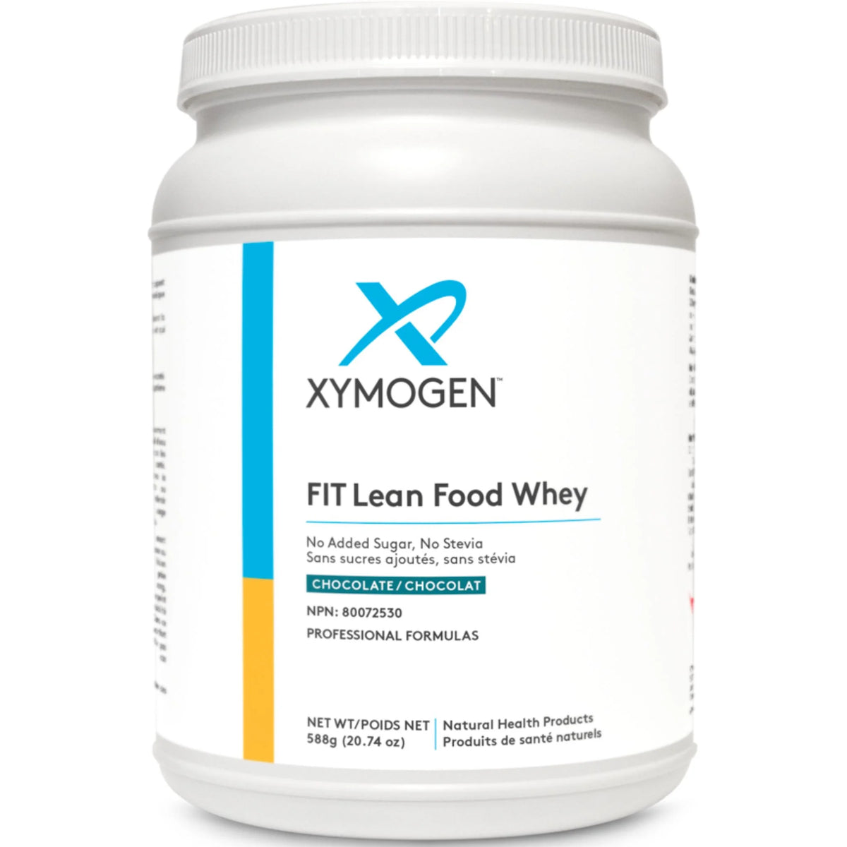 XYMOGEN FIT Food Lean Whey Chocolate 588g - Nature's Source Inc