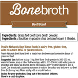 Prairie Organic Bone Broth Protein Beef 300g