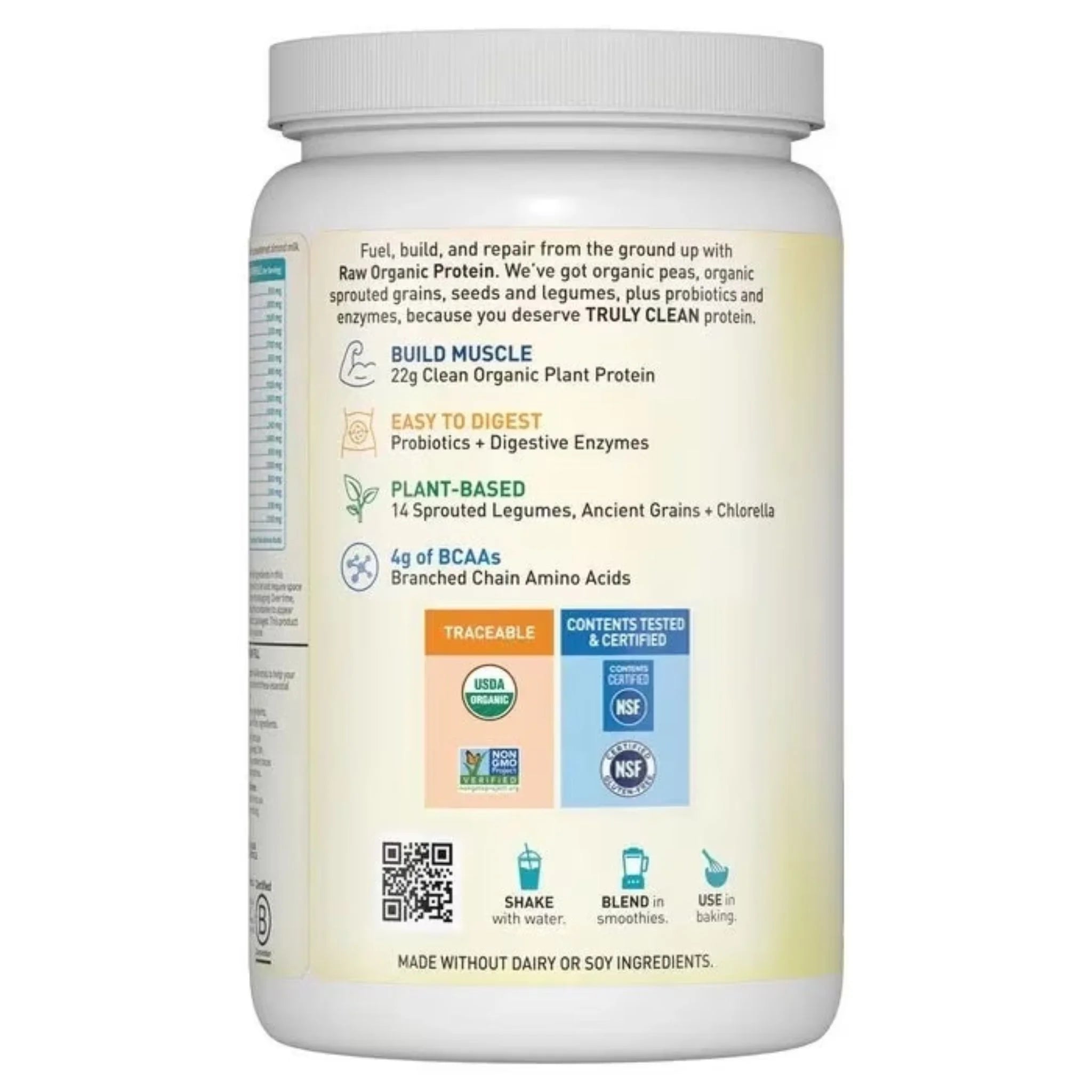 Garden of Life Raw Organic Protein Unflavoured 560g