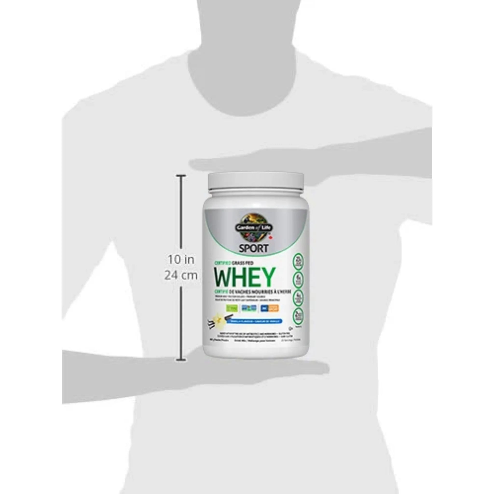 Garden of Life Sport Certified Grass Fed Whey Vanilla 660g