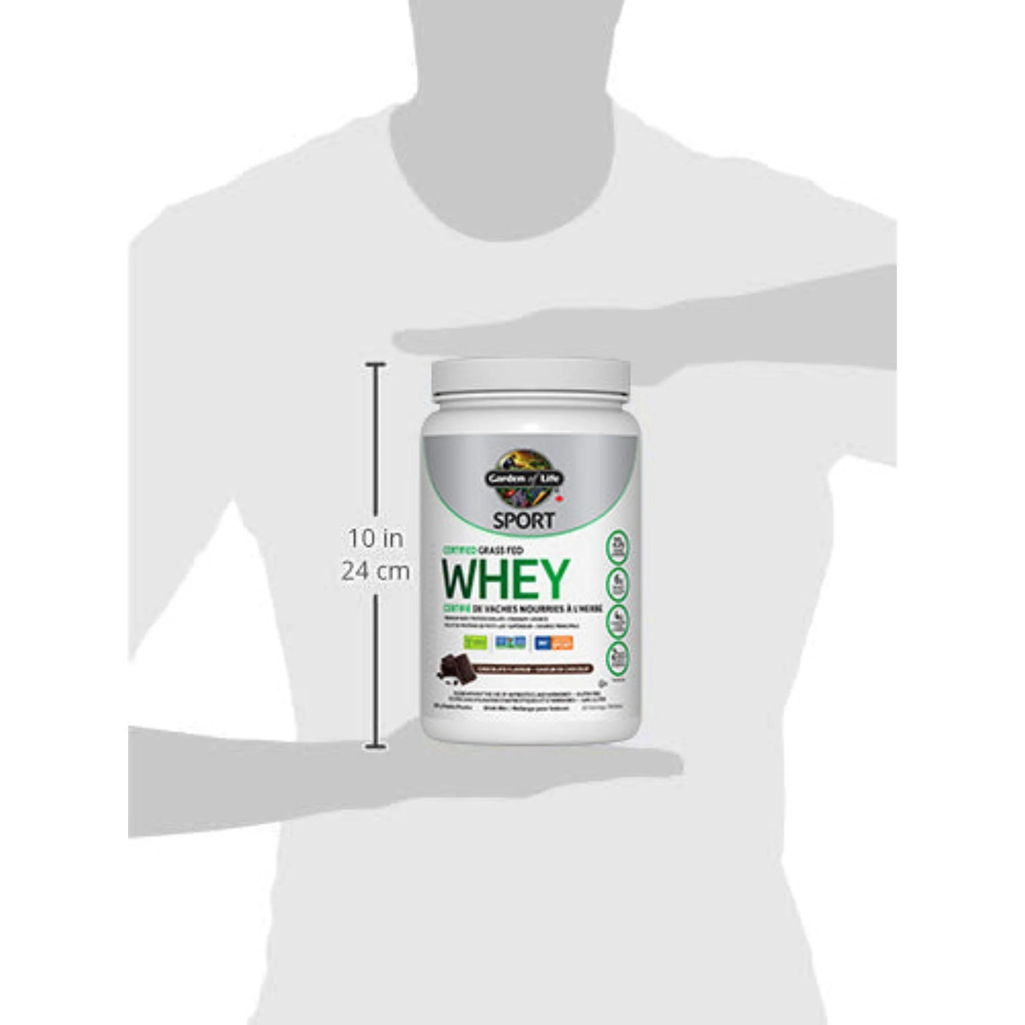 Garden of Life Sport Certified Grass Fed Whey Chocolate 690g