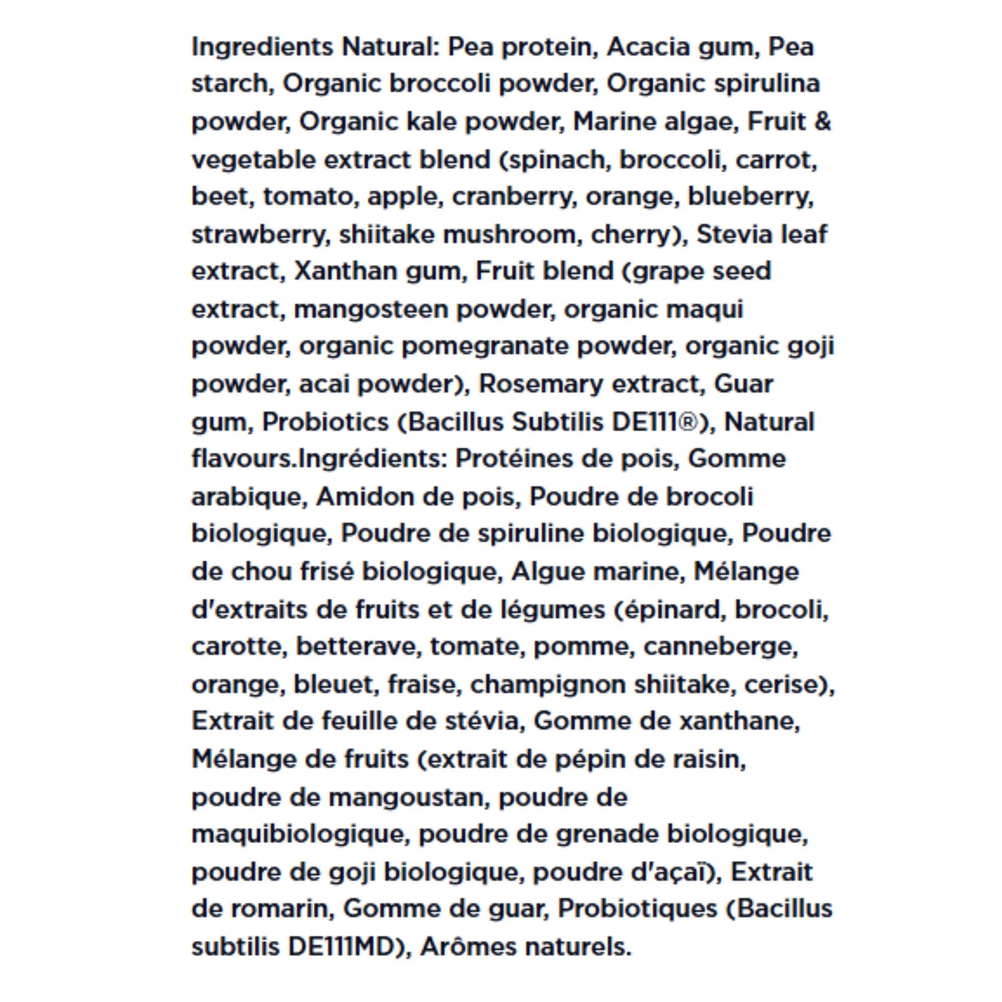 Vega Natural Unsweetened One All - In - One Shake - 860g - Nature's Source Inc
