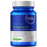 Sisu Vitamin D 1000 IU - 200 Tablets - Nature's Source Inc