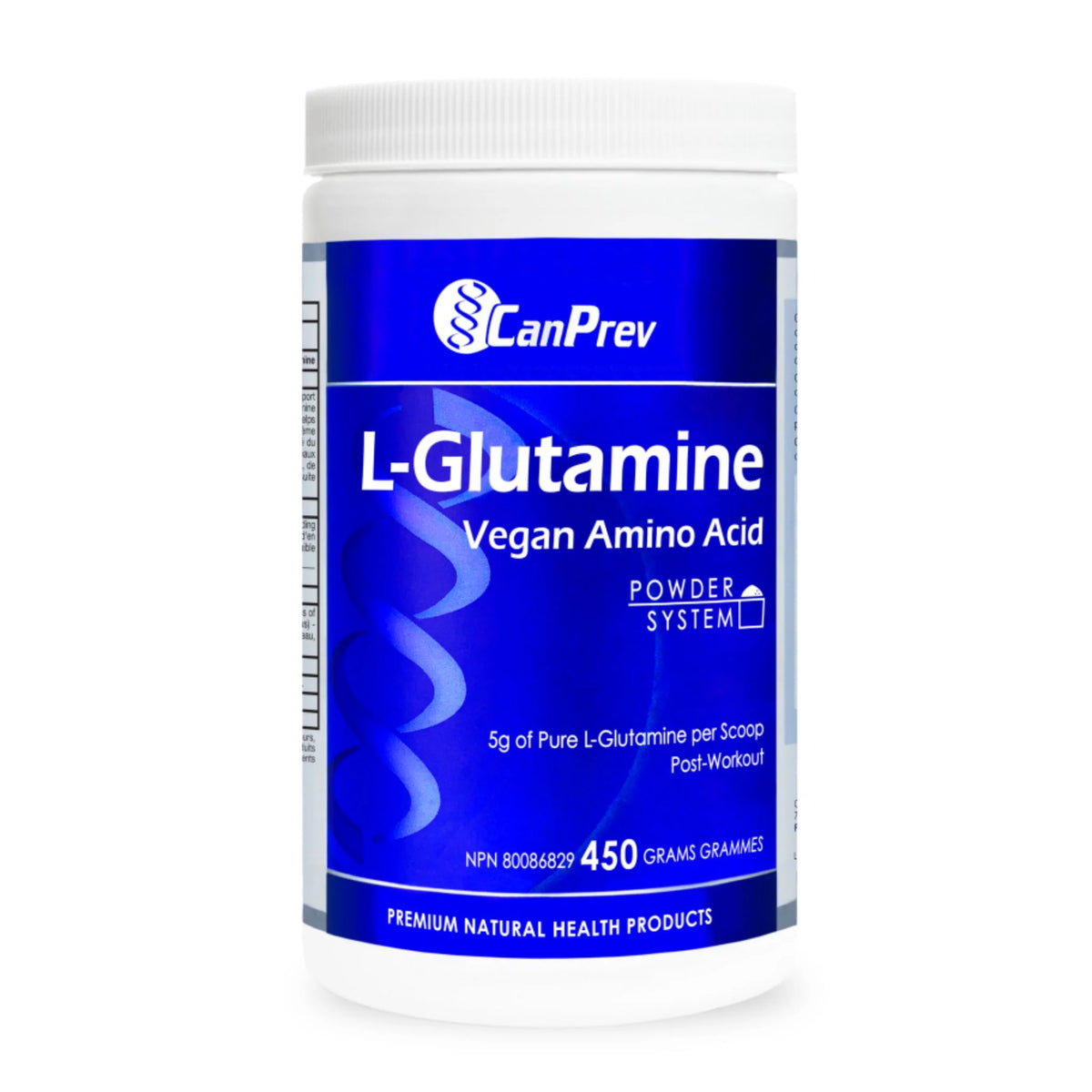 CanPrev L-Glutamine Vegan Amino Acid Powder - 450g