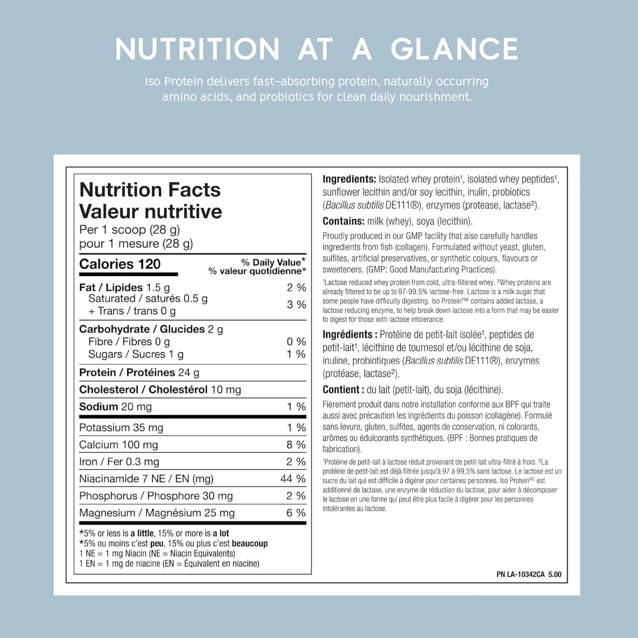 North Coast Naturals Vanilla ISO Protein 100 - 680g