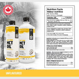 North Coast Naturals 100% Pure Coconut MCT Oil - 946 ml