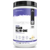 North Coast Naturals Vanilla Boosted Vegan All - In - One Protein - 840g - Nature's Source Inc