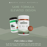 North Coast Naturals Daily Greens Superfood Blend Berry Medley 570g