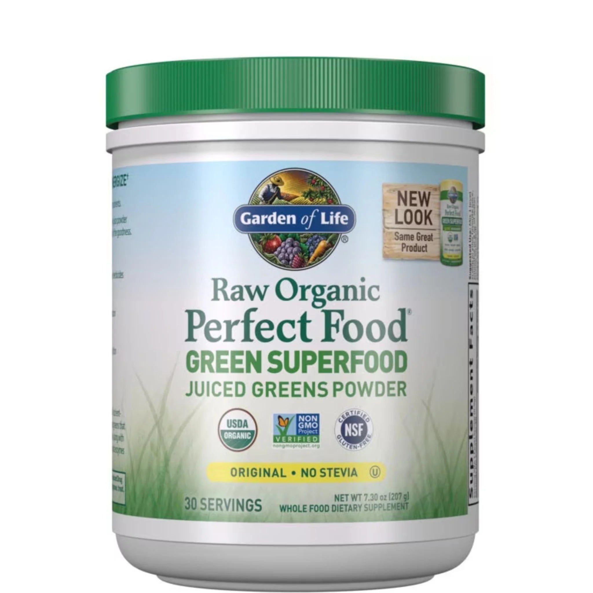Garden of Life Raw Organic Perfect Food Green Superfood Powder Original 207g - Nature's Source Inc