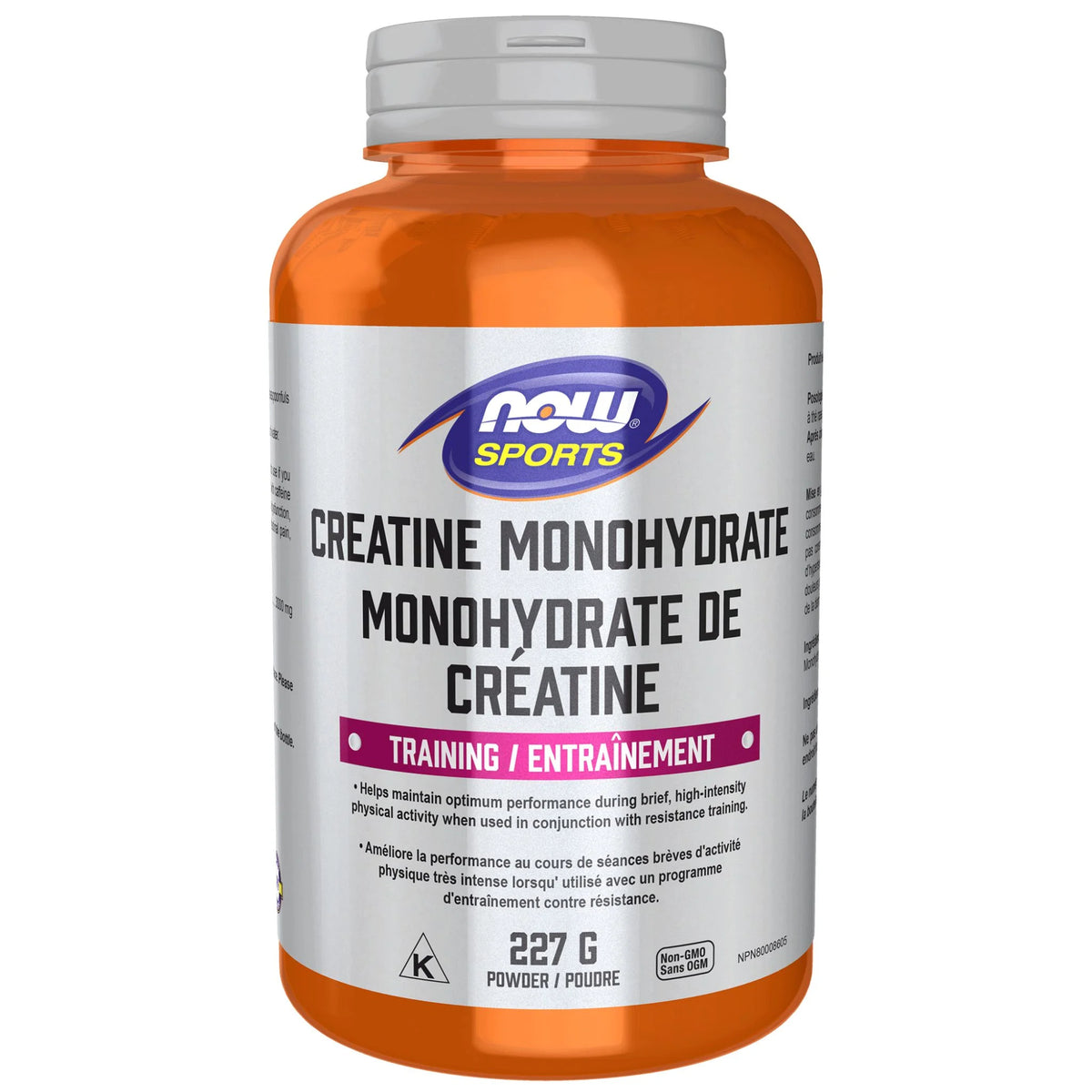 Now Creatine Monohydrate Pure Powder 227g