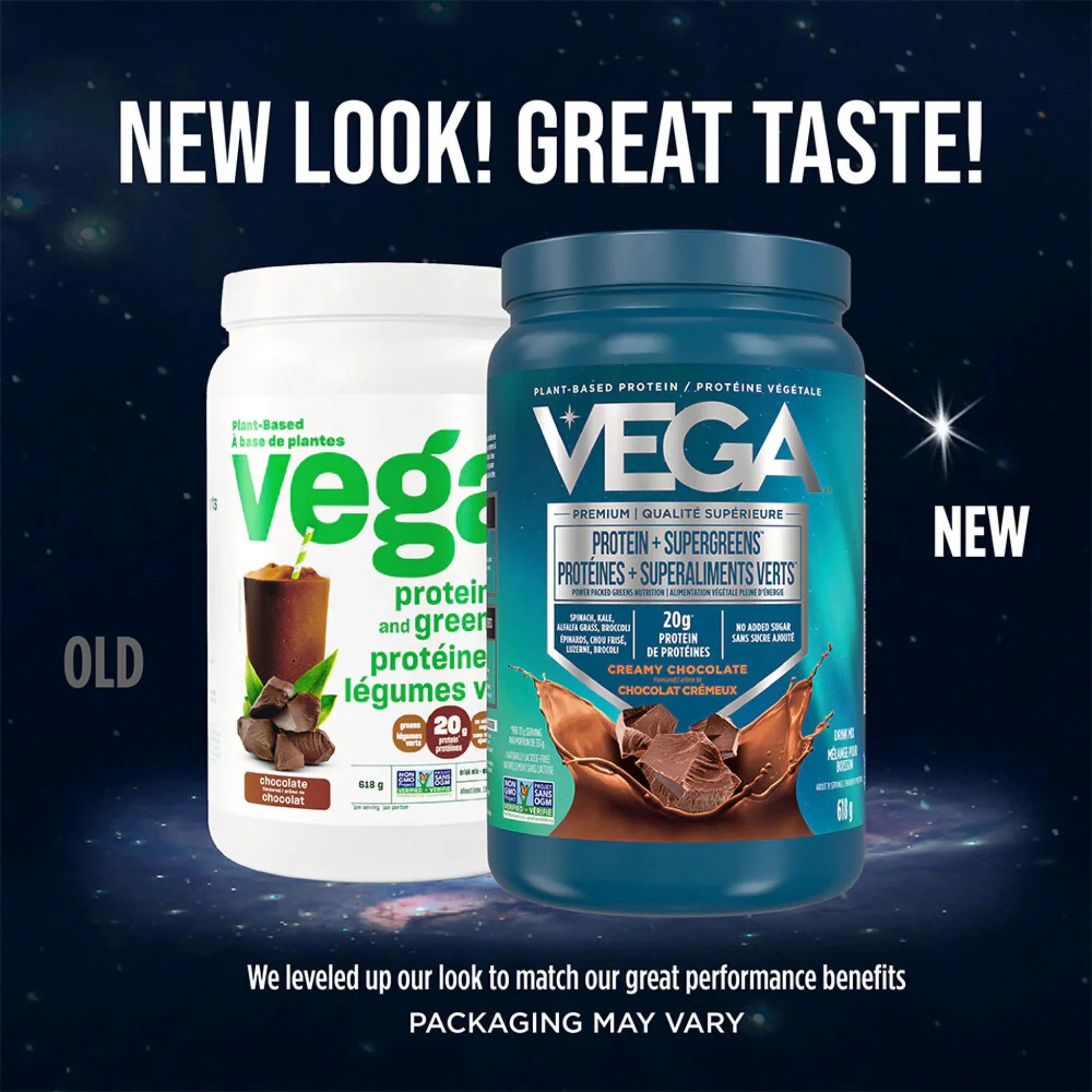Vega Protein + Supergreens Chocolate 521g