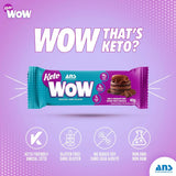 ANS KetoWOW Bar Triple Chocolate 40g