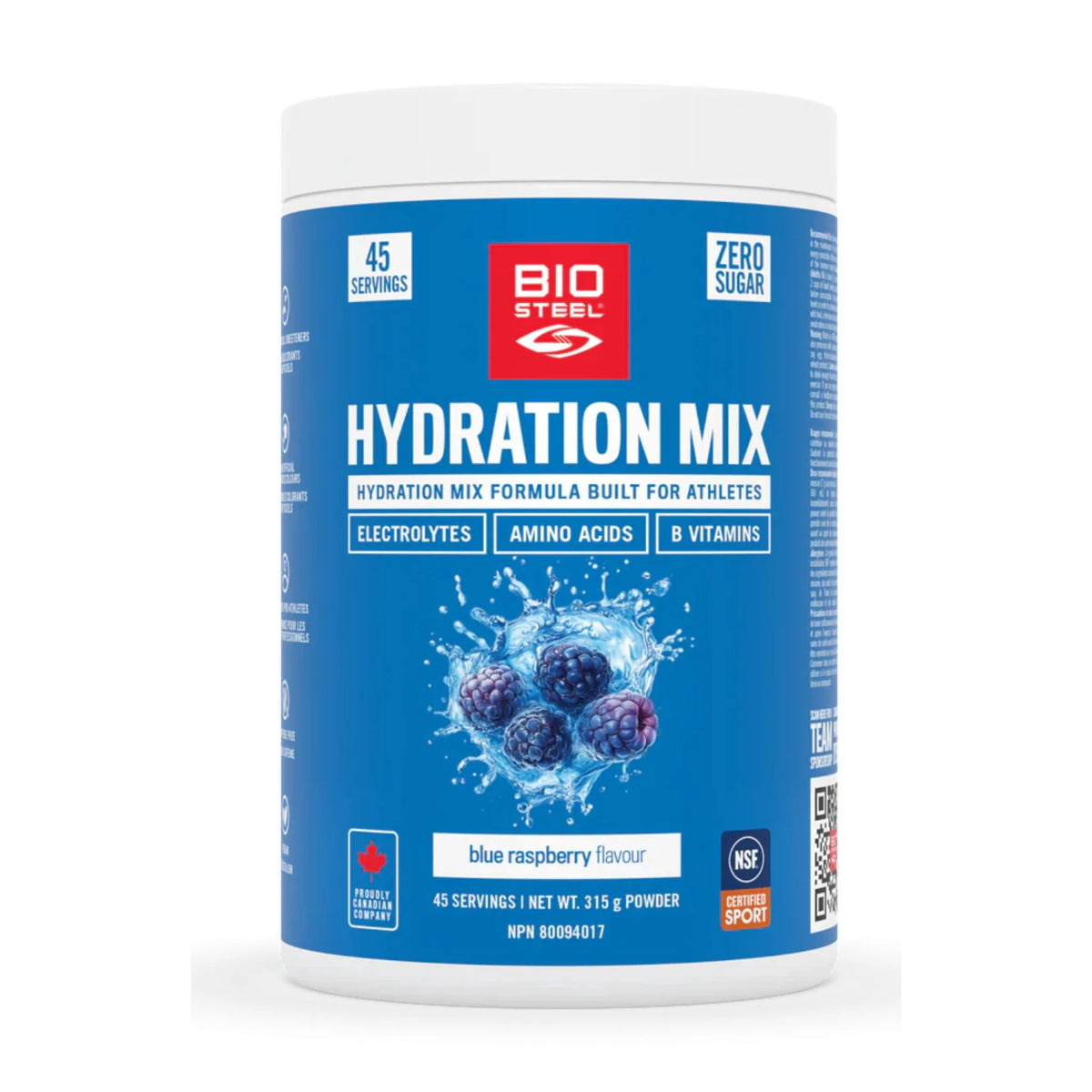 Biosteel Hydration Mix Blue Raspberry 315g