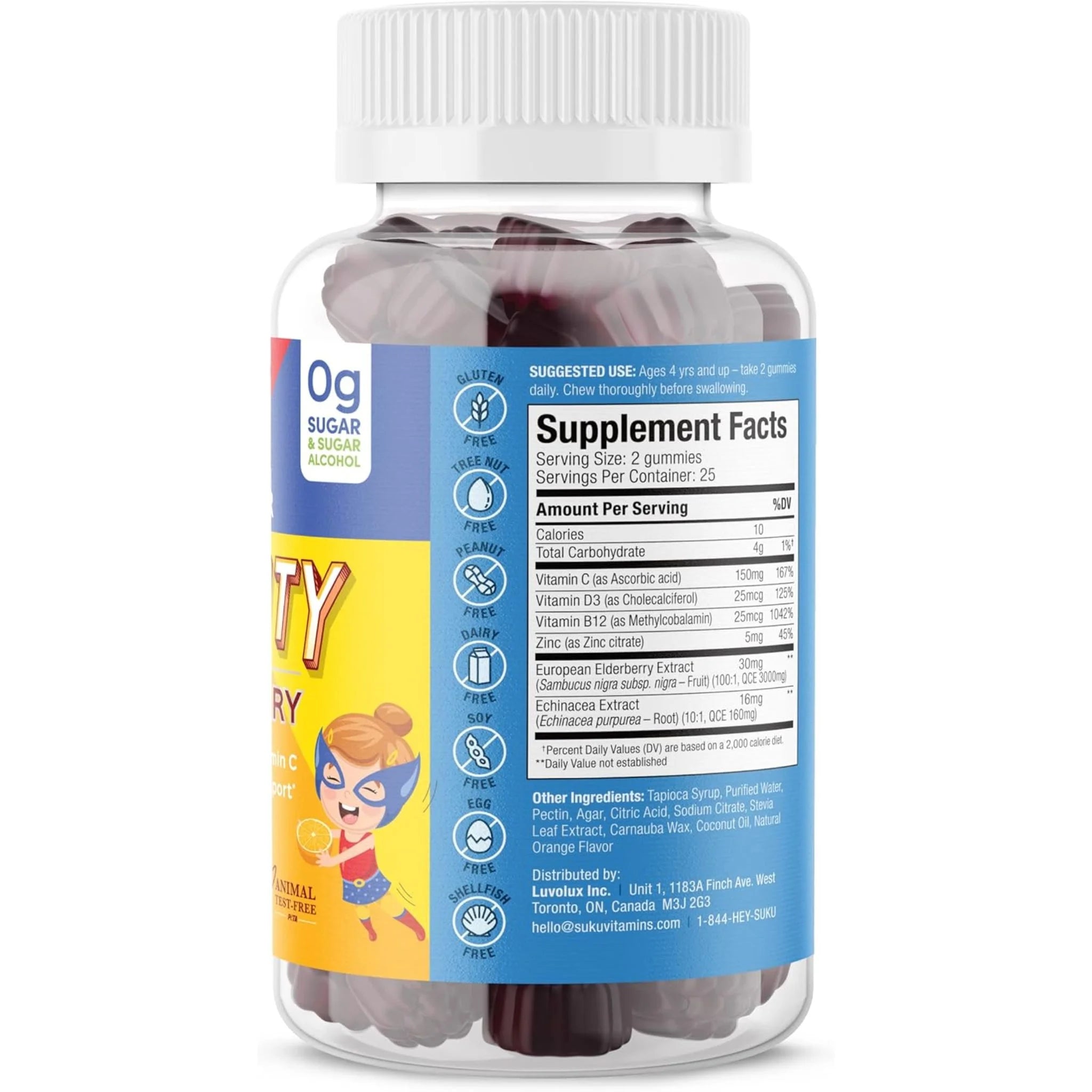 Suku Kids Super Immunity 50ct - Nature's Source Inc