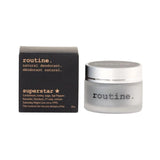 Routine SUPERSTAR Natural Deodorant (Activated Charcoal, Magnesium & Prebiotics) - 58g