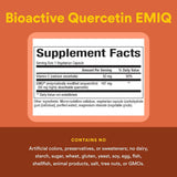Natural Factors Bioactive Quercetin EMIQ 50mg 60vc - (Histamine Intolerance)