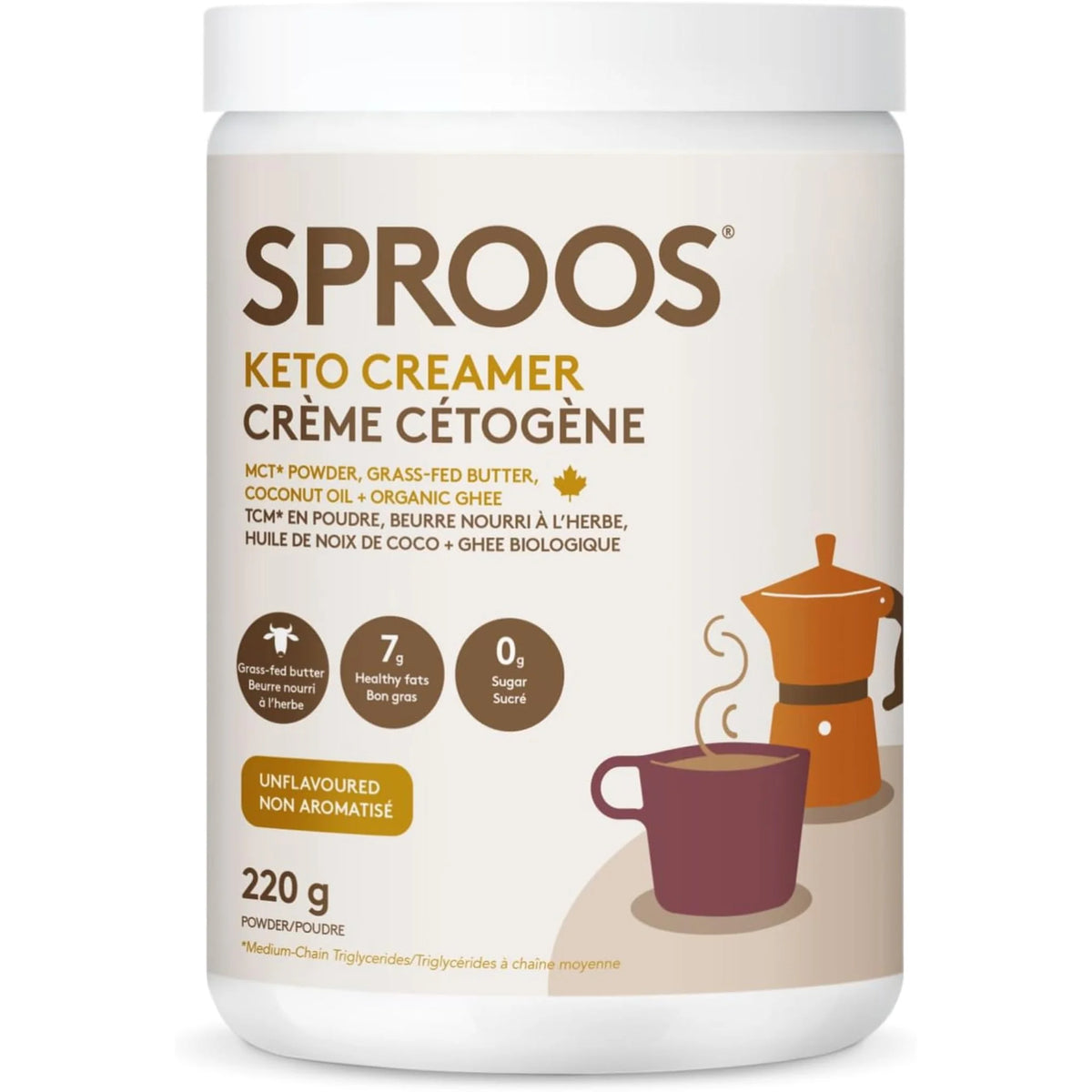 Sproos Keto Creamer 220g