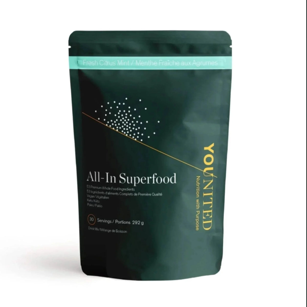 Younited All-In Superfood Citrus Mint 292g