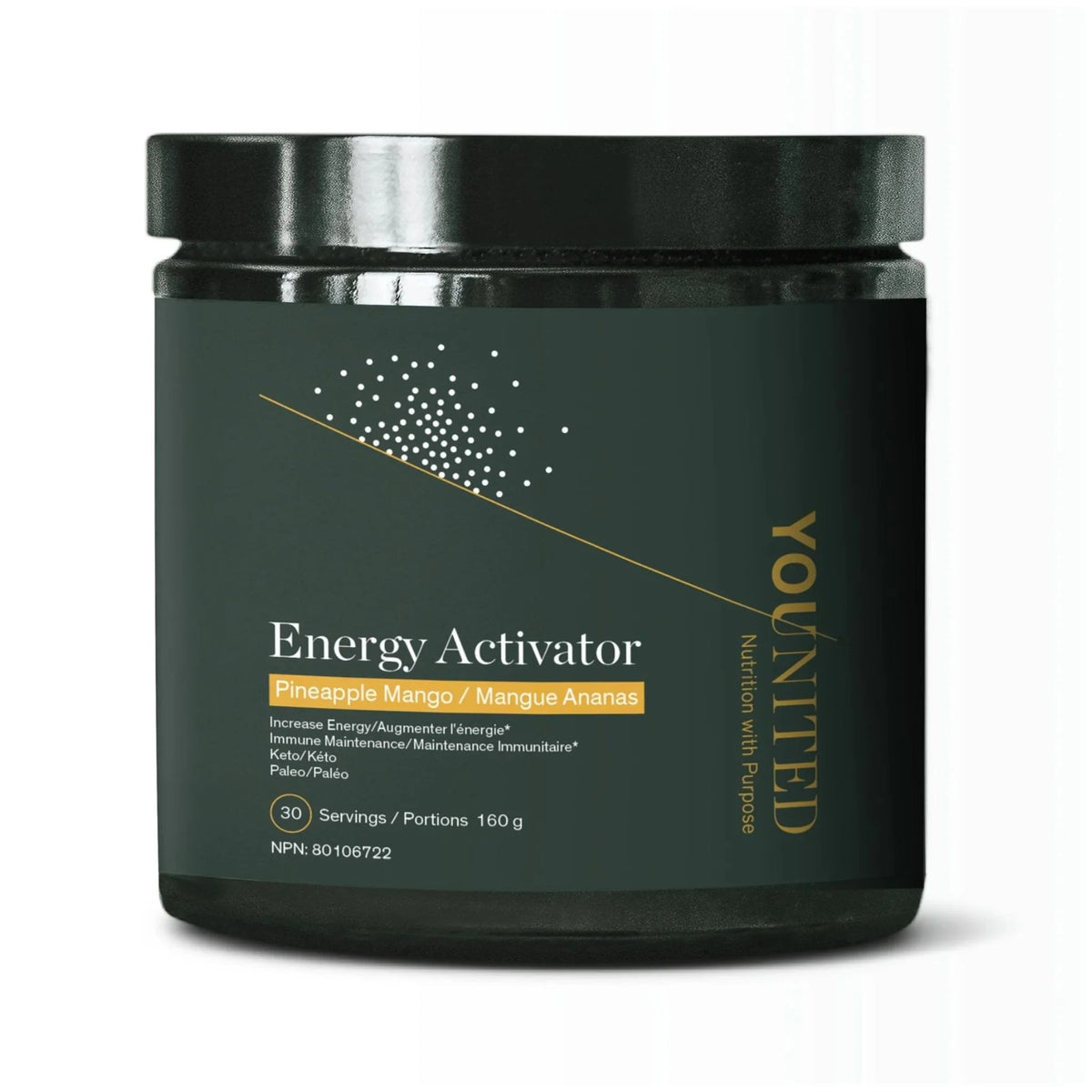 Younited Energy Activator Pineapple Mango 160g
