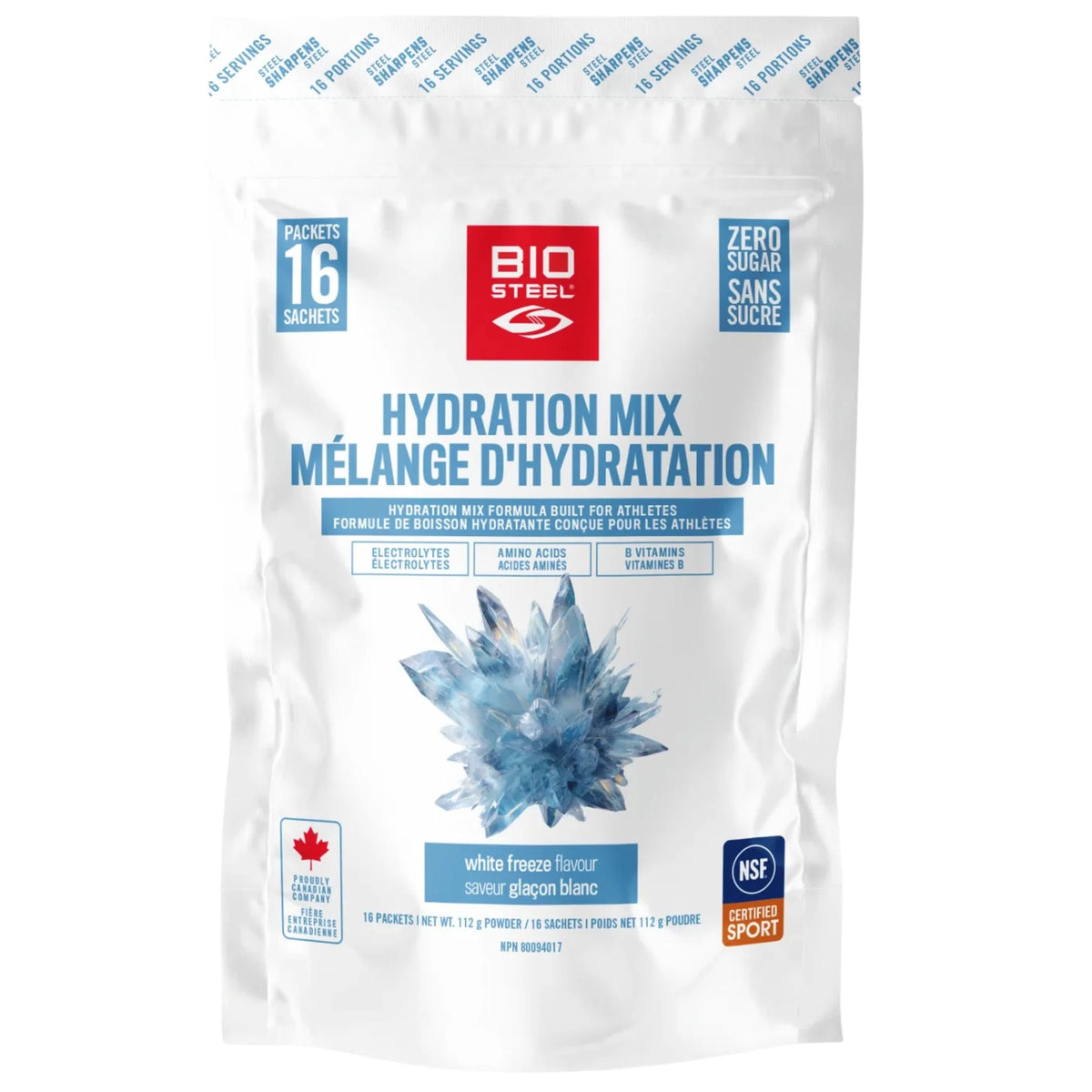 Biosteel Hydration Mix White Freeze 16x7g