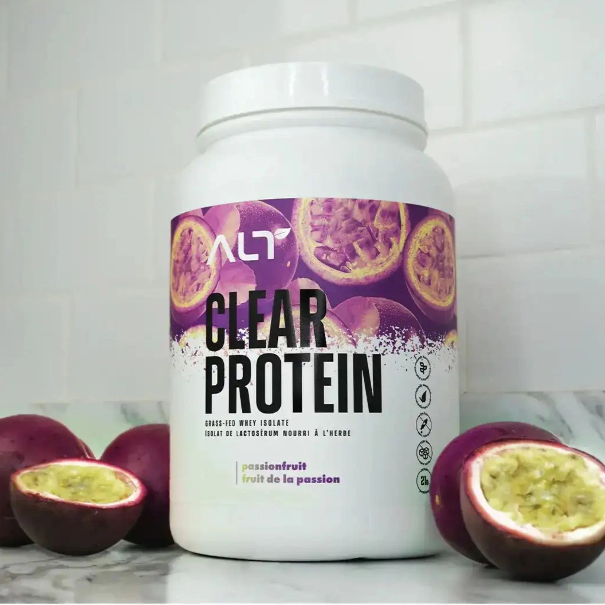 Alt Nutrition Clear Whey Isolate Passionfruit 490g (20 Servings) - Nature's Source Inc