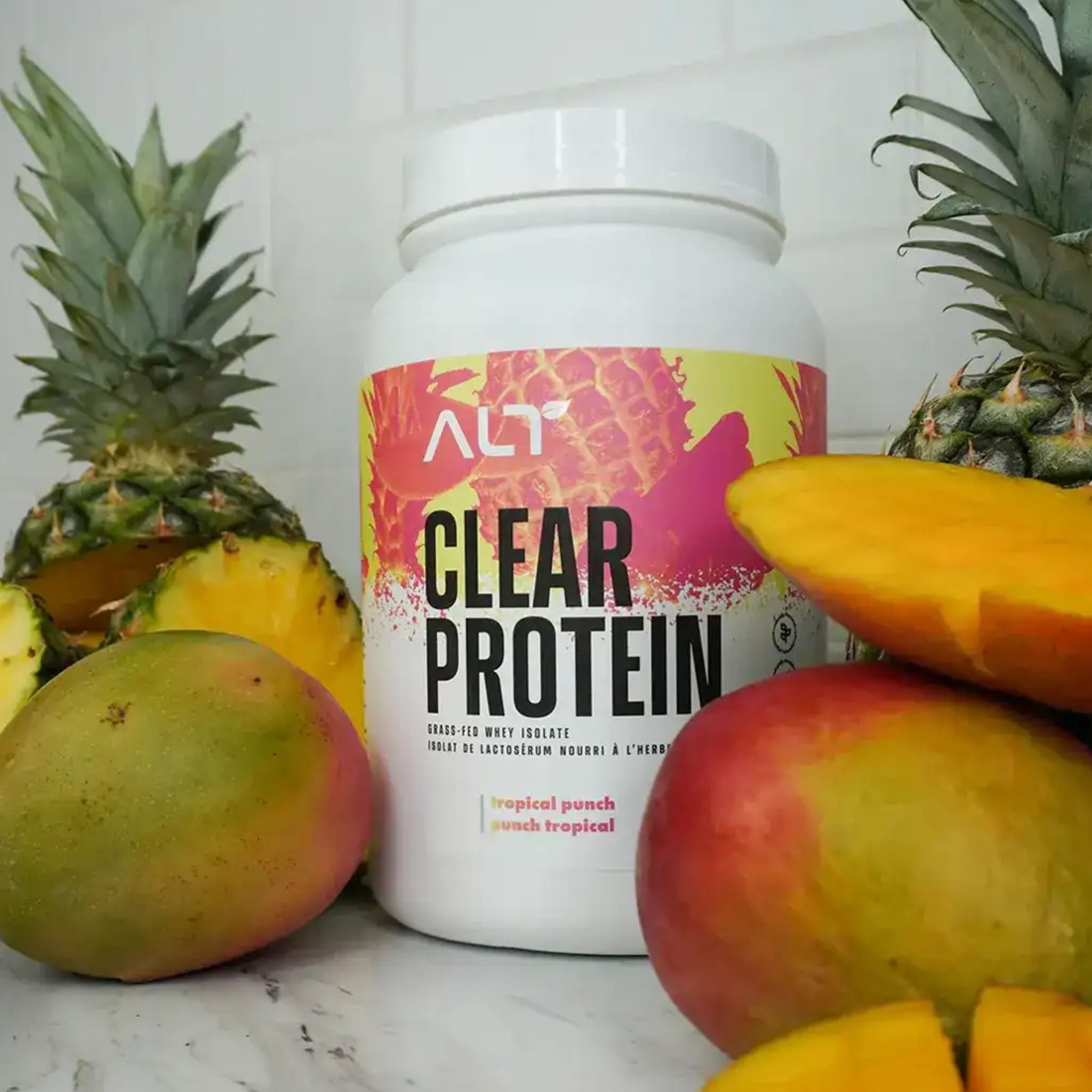Alt Nutrition Clear Whey Isolate Tropical Punch 490g (20 Servings) - Nature's Source Inc